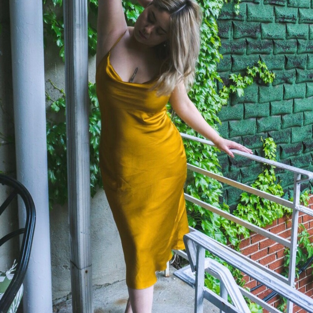 Zara slip dress